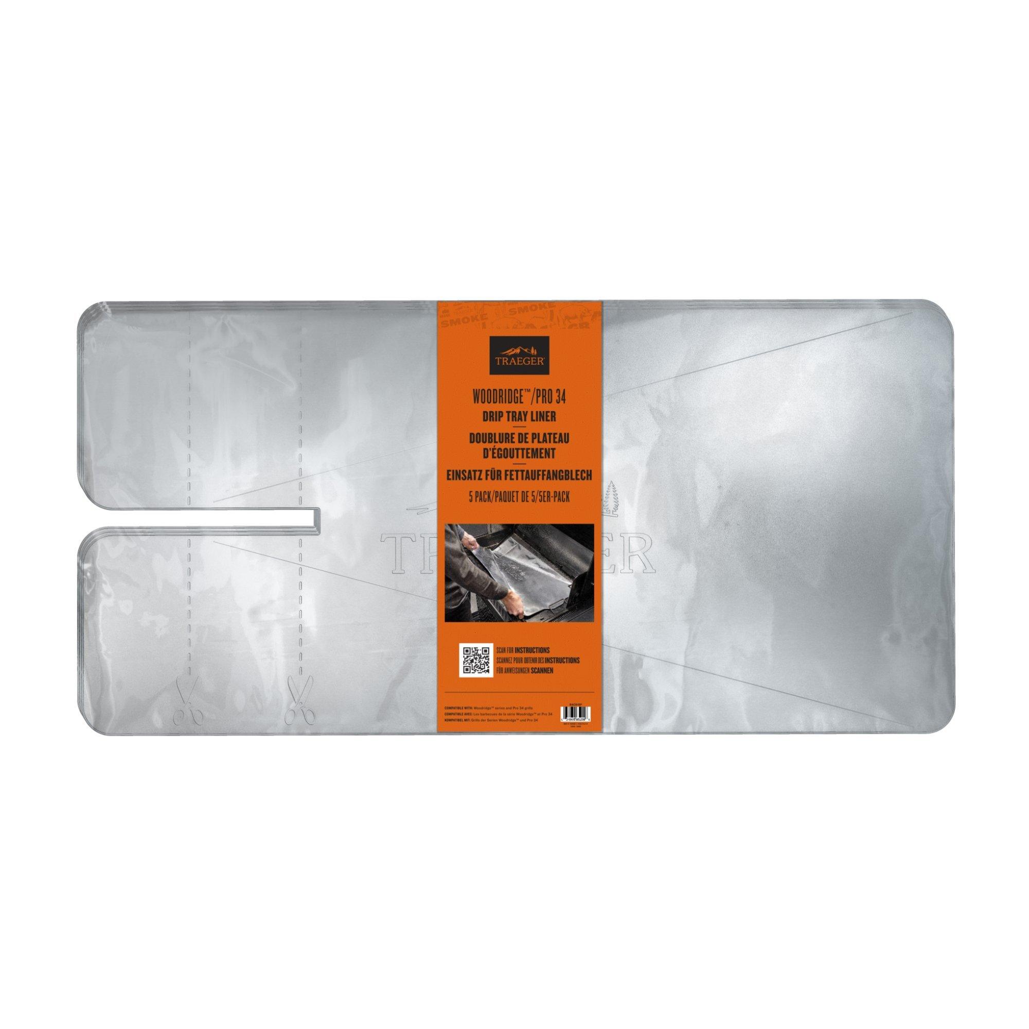 Drip Tray Liners - 5 Pack - Woodridge Series & Pro 34