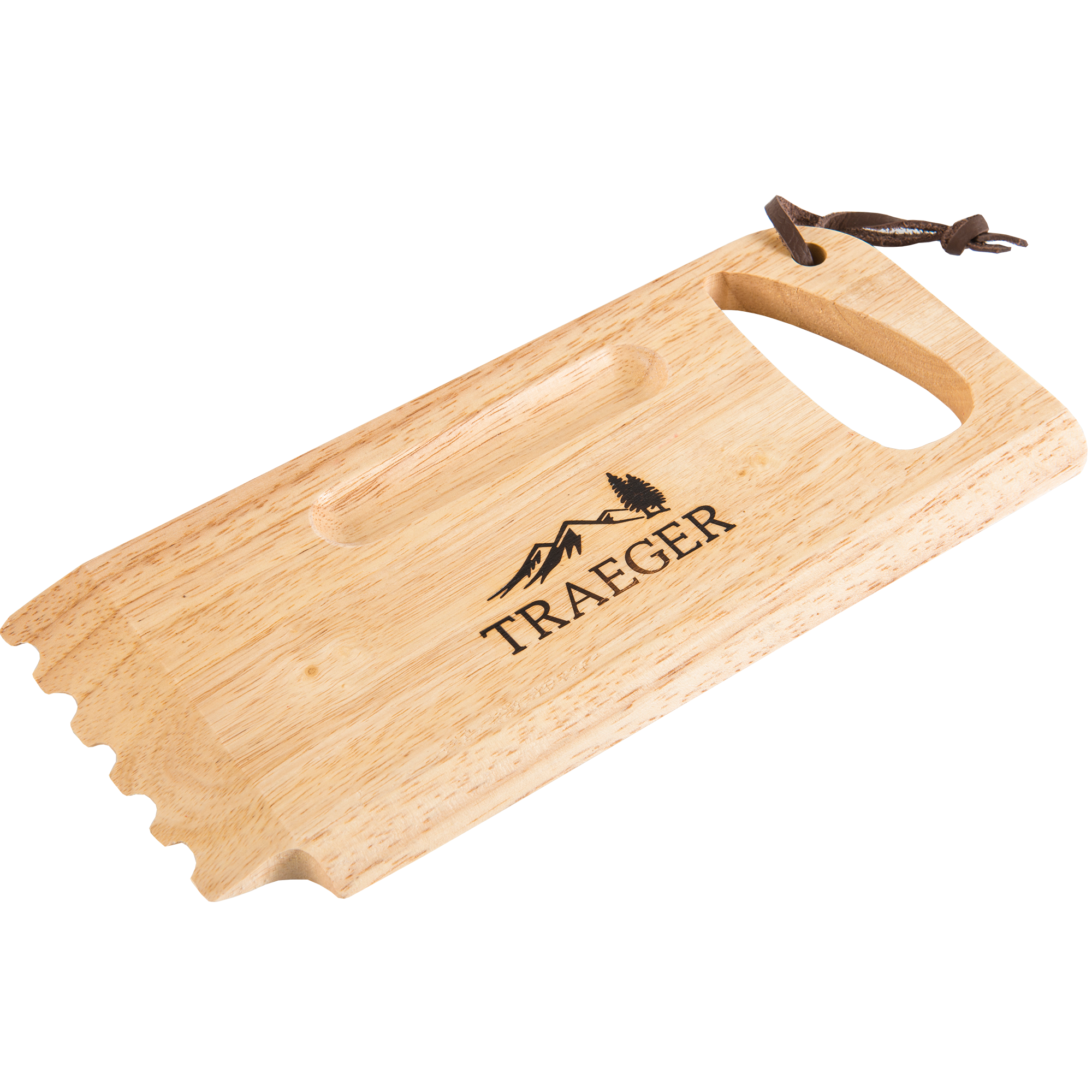 Wooden Grill Grate Scrape